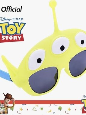 Disney Toy Story Alien Sunglasses - Yellow and Blue